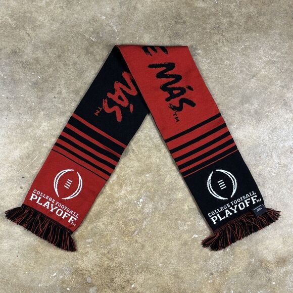 Taco Bell College Football Playoff‎ Student Section Scarf Red Black - Picture 2 of 9
